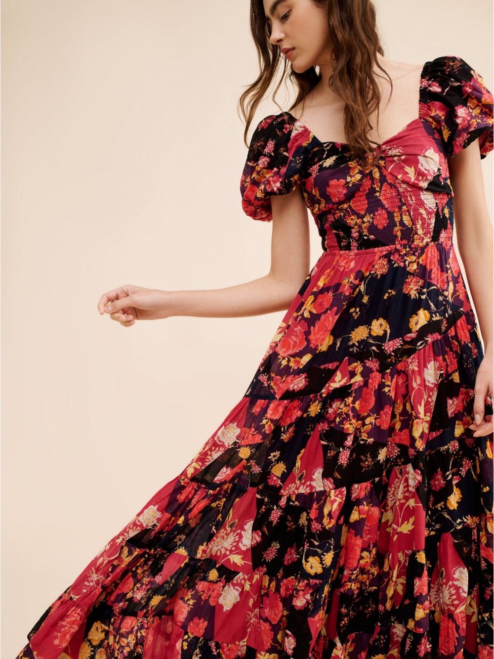 FREE PEOPLE Floral Maxi Dress